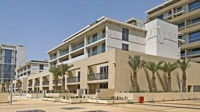 A three-bedroom duplex apartment in Al Zeina, Al Raha Beach. Courtesy Better Homes