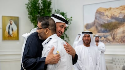 Sheikh Mohamed embraces Capt Machchhar