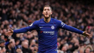 Left midfield: Eden Hazard (Chelsea) – The Belgian has equalled his goal tally from last season after scoring twice, and starring, in the 5-0 rout of Huddersfield. Getty Images