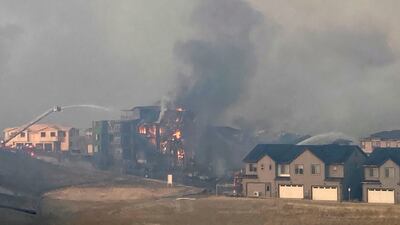 People in the 20,000-strong city of Louisville, along with the 13,000 residents of Superior have been told to leave. AP