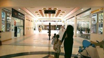 DUBAI, UNITED ARAB EMIRATES - April 26: Some of the stores at Wafi Mall in Dubai. (Pawan Singh / The National) For News. Story by Salam *** Local Caption *** PS18- WAFI.jpg