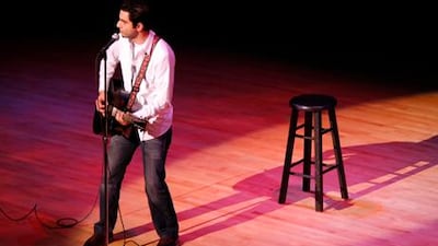 Remy Munasifi says he wants to entertain, not deliver a political message through his music.