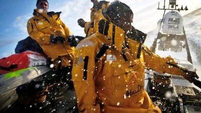 Adil Khalid has come a long way from the first leg of the Volvo Ocean Race after the Emirati was drafted into the Abu Dhabi Ocean Racing crew. Nick Dana / Volvo Ocean Race