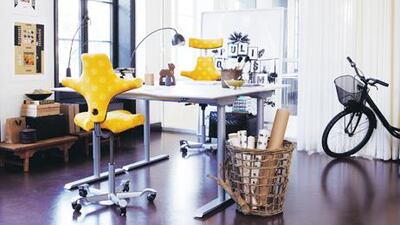 Capisco chairs by HAG