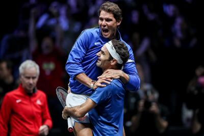The successes of Rafael Nadal and Roger Federer could provide Novak Djokovic with inspiration. Martin Divisek / EPA