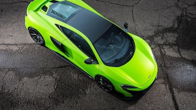 Slouch. 2016 McLaren 675LT cannot match the Tesla Model X in acceleration. Courtesy McLaren