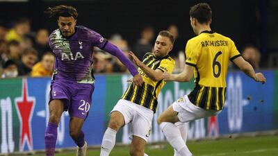 Dele Alli - 3: A shadow of the player who was a star for club and country just a couple of seasons ago. No attacking threat at all and, despite his undoubted talent and experience, failed miserably to take any sort of grip on game or lead by example. EPA