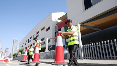 Schools are preparing for pupils to return to in-person learning. Chris Whiteoak / The National