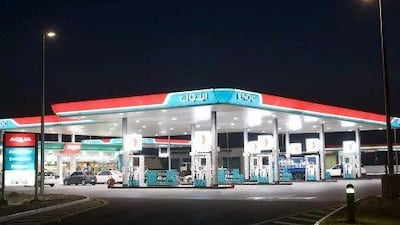 Enoc paid more than a billion dirhams last year to make up for the difference between the price of oil and the set price of petrol. Jeff Topping / The National