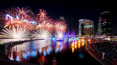 Festival Bay will host a five-minute-long fireworks display, plus a special Imagine laser and fountain show. Photo: Festival City Mall
