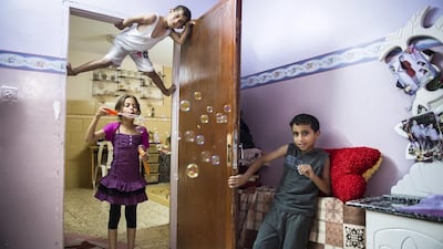 A photo taken by one of the children. Courtesy Palestine Children's Relief Fund