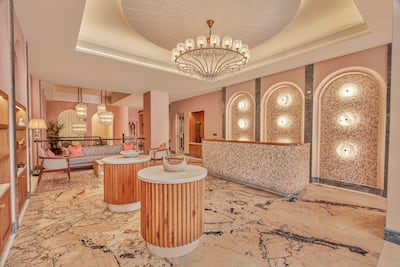 The lobby of the hotel's spa and wellness centre. Photo: Fairmont