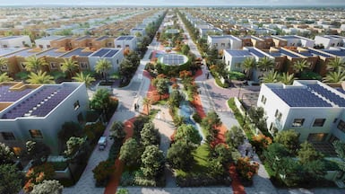 The Sharjah Sustainable City community.