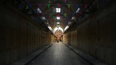 "These deplorable and unacceptable measures deliberately undermine all peace efforts," Abbas said. Alaa Badarneh / EPA