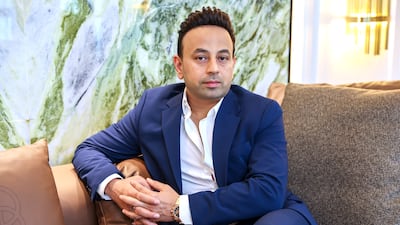 Satish Sanpal, chairman of ANAX Holding, says he will not be incentivised to earn more if he does not spend money. Victor Besa / The National