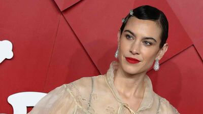 British model and presenter Alexa Chung. AFP