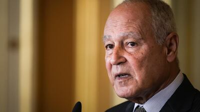 Secretary-General of Arab League Ahmed Aboul-Gheit said the summit will focus on the Palestinian issue. Mario Crus / EPA