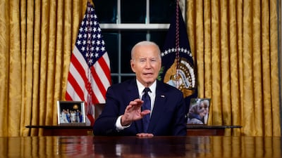 US President Joe Biden condemned a rise in Islamophobia and anti-Semitism after the October 7 Hamas attack and the Israeli military's response. AP