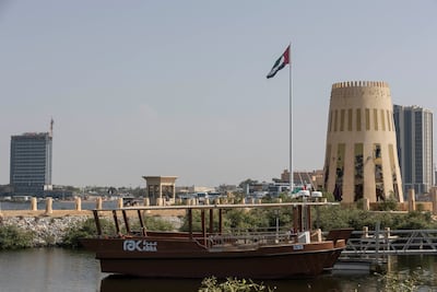 Meaning 'head of the tent', Ras Al Khaimah is a nod to its northern location and palm-frond settlements. Antonie Robertson / The National