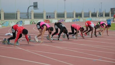 Athletics competition. Arab Women Sports Tournament 2016. Photo Courtesy: NNCPR