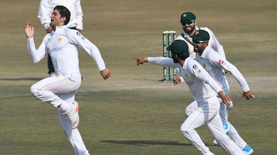 Pakistan's Shaheen Afridi picked up four wickets in the second innings. AFP