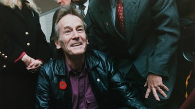 He died of natural causes, his family said. AP