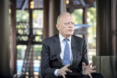 Lord Gerry Grimstone, UK minister of investment, said the UK has had to 'rediscover' its trade policy as it conducts its own affairs for the first time in 50 years.Bloomberg via Getty Images