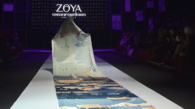 Zoya reverses the concept of a train. AFP