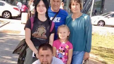 Rajza Selimovic and family as she travels to Turkey for vital treatment made possible by LaunchGood