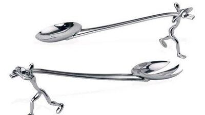 Bazaar salad servers. Courtesy Mukul Goyal