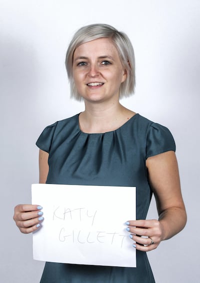 Katy Gillett is British and grew up in the Gulf - and, when growing up, felt more out of place in the UK than when abroad