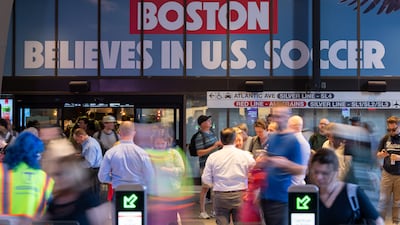 South Station in Boston, Massachusetts, which will host seven matches at the forthcoming World Cup. Bloomberg