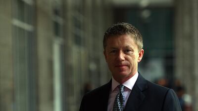 Simon Charlton, chief restructuring officer of Al Gosaibi. The company became the first Saudi firm to file for settlement under the new Saudi bankruptcy law. Satish Kumar / The National