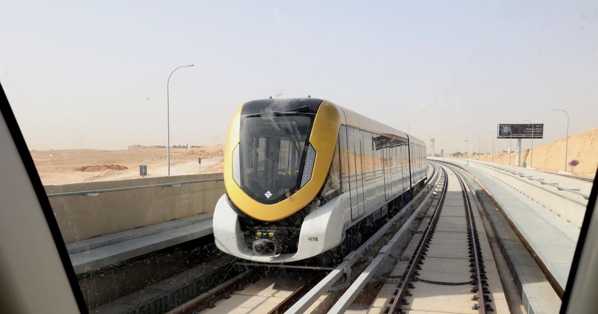 Metro Riyadh Inside Train Take a sneak peek inside the new Riyadh Metro - in pictures | The National