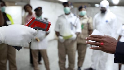 Nigeria has successfully contained Ebola. Sunday Alamba / AP Photo