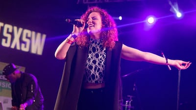 Jess Glynne says it will be refreshing to perform her new songs live for the Dubai crowd Getty