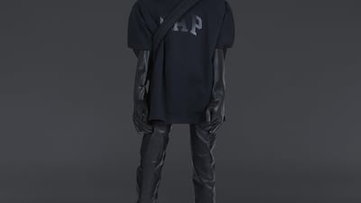 A short-sleeve T-shirt from the Balenciaga collaboration.