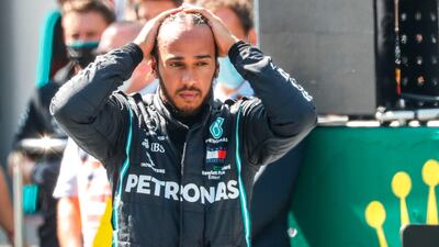 British driver Lewis Hamilton. AFP