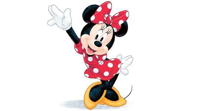 Minnie Mouse first wore polka dots in 1935. Photo: Disney