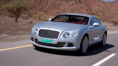 The seats in the new Continental GT have a massage feature activated at the touch of a button.