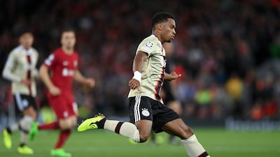 Jurrien Timber is expected to complete a move to Arsenal from Ajax. Getty