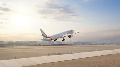 Emirates airline will resume flights to Damascus from July 16. Photo: Emirates