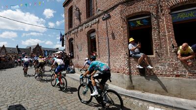 B&B Hotels-KTM rider Pierre Rolland in action during Stage 4. Reuters