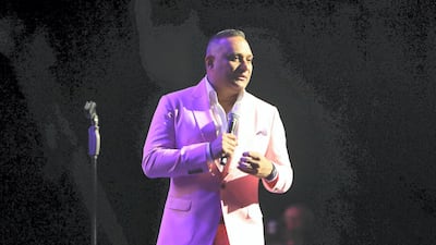Russell Peters has shot a new Amazon Prime special while touring in India. Pawan Singh / The National
