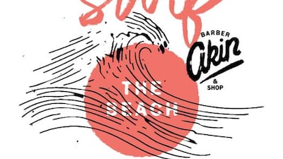 New Akin Barber shop at The Beach, opposite JBR in Dubai. Courtesy Akin