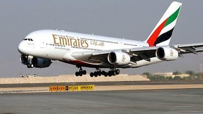 Emirates will suspend most of its passenger flights from Wednesday, March 25. Picture/ AP