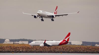 Qantas is seeking to connect Australia with key finance centres such as London and New York by 2022 with non-stop flights. REUTERS/Daniel Munoz