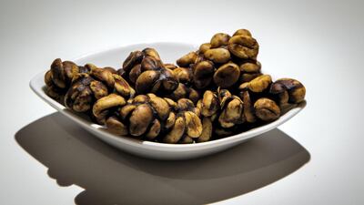 Kopi luwak from Indonesia: also known as cat-poop coffee, the expensive kopi luwak beans are part-digested coffee cherries that have been eaten and defecated by the civet cat. Photo by Anja Barte Telin 