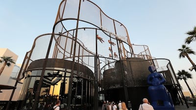 The Philippine pavilion. Pawan Singh / The National