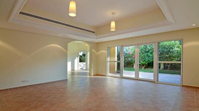 A three-bedroom townhouse in Motor City, Dubai. Courtesy Better Homes